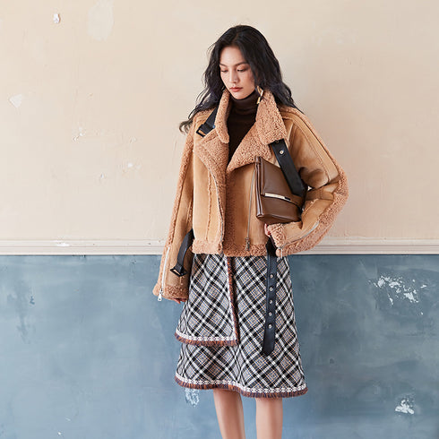 Fringed skirt A-line skirt - ROUTINE FASHION